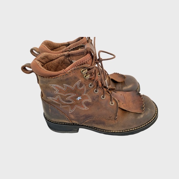 Ariat Probaby Lacer Womens Boot, 8, Driftwood Brown - Picture 5 of 16